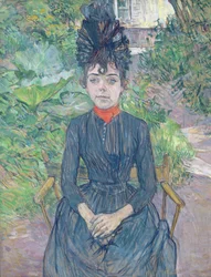 Justine Dieuhl, c.1891